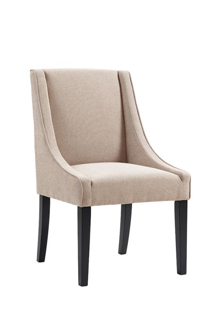 Sia 4-6 Seat Dining Table and 4 Chatsworth Dining Chairs - Taupe-view2