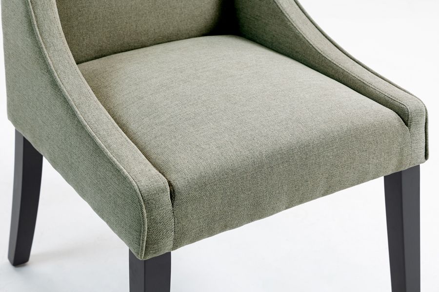 Chatsworth dining chair - Sage-view5