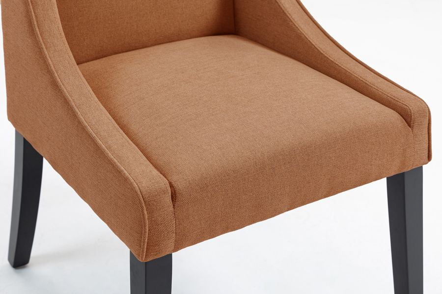 Chatsworth dining chair -Terracotta-view5