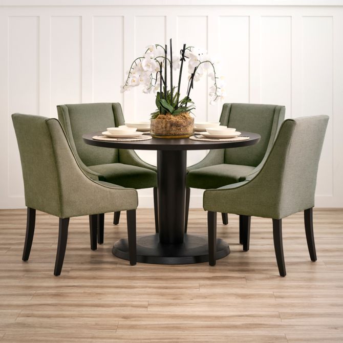 Chatsworth dining chair - Sage-view6