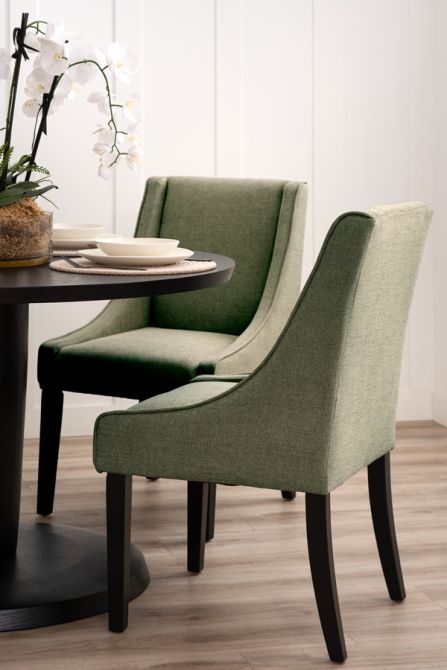 Chatsworth dining chair - Sage-view3