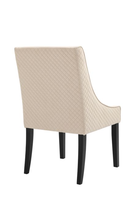 Chatsworth Esszimmerstuhl – Kreideweiß - Diamant-view4