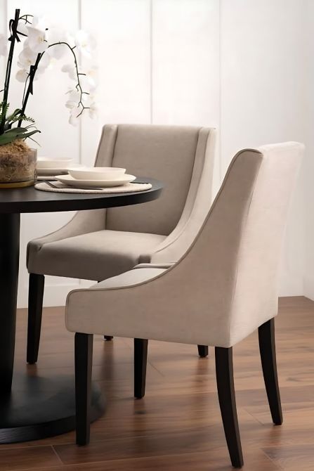 Chatsworth Esszimmerstuhl – Taupe-view3