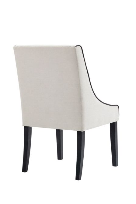 Sia 6-8 Seat Black Dining Table and 6 Chatsworth Dining Chairs-view3