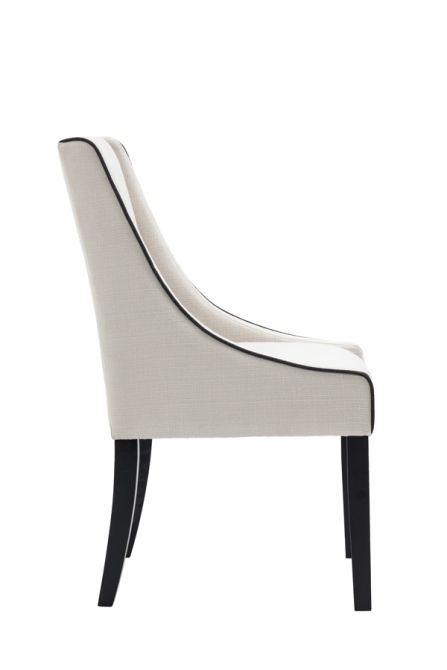 Chatsworth Chaise de salle à manger  - Calico-view4