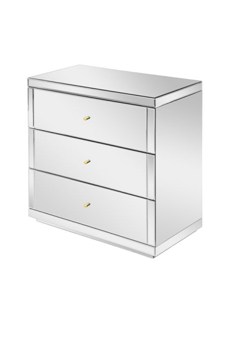Flavia Commode Miroir à 3 Tiroirs-view2