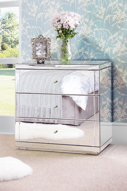 Flavia Commode Miroir à 3 Tiroirs-view4