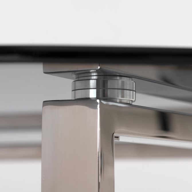 Chevron Tavolo da pranzo - Argento-view3