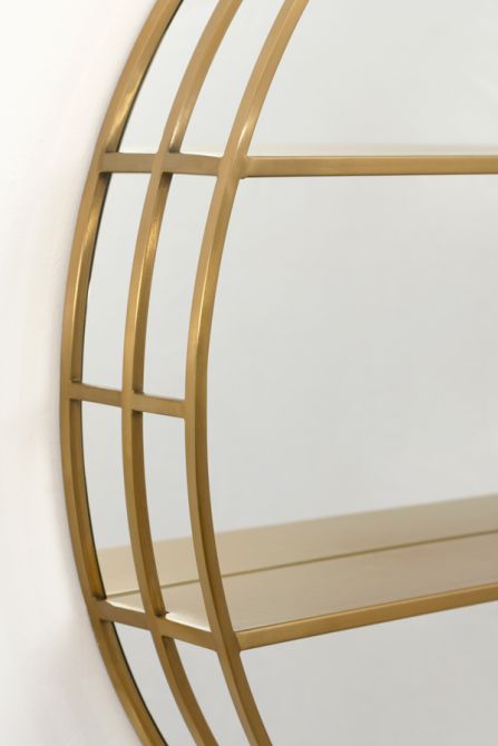 Clara Vägghylla med Spegelglas -view3