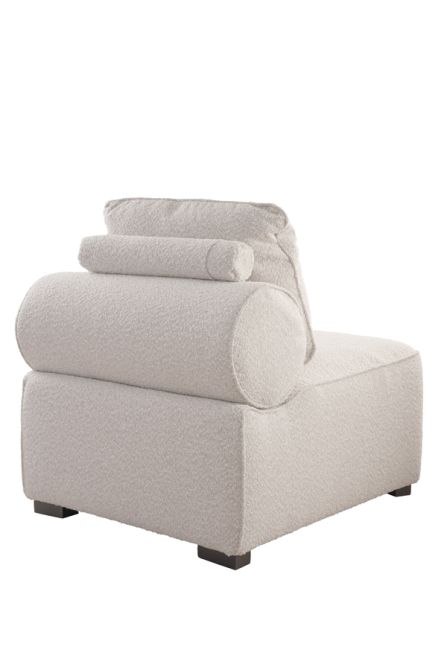 Cleo Chaise longue - Taupe Boucle-view3