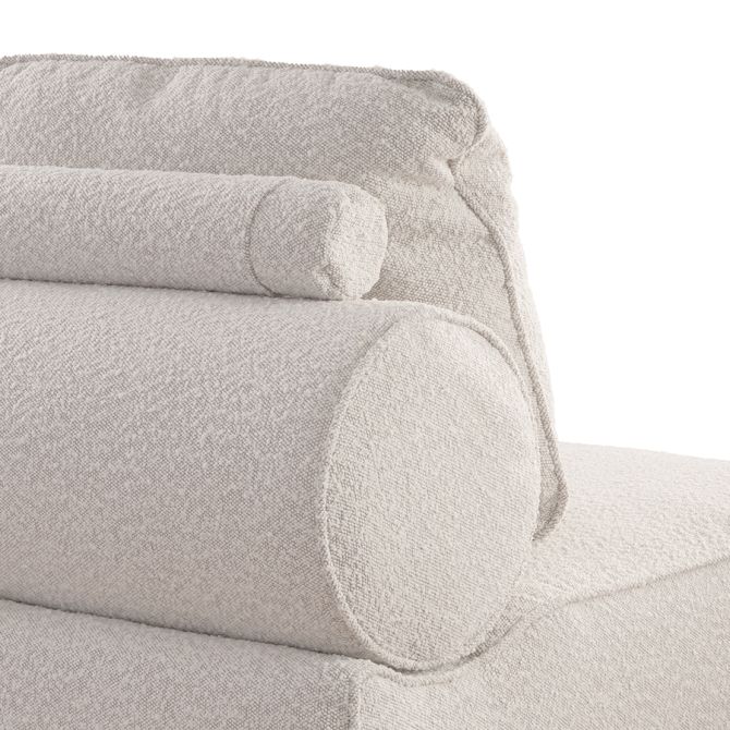 Cleo Chaise longue - Taupe Boucle-view5