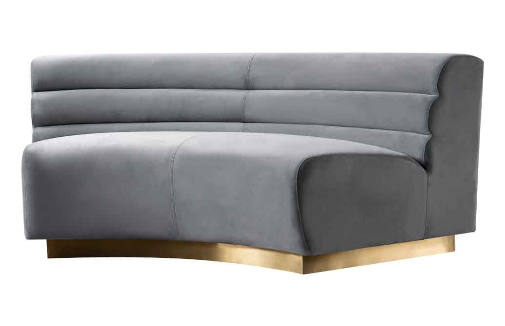 Cooper Sectional Sofa - Dove Grey  - Image #0