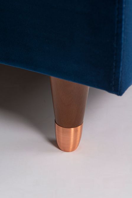 EU - Baxter Lit coffre, extrémités laiton - Bleu roi-view3