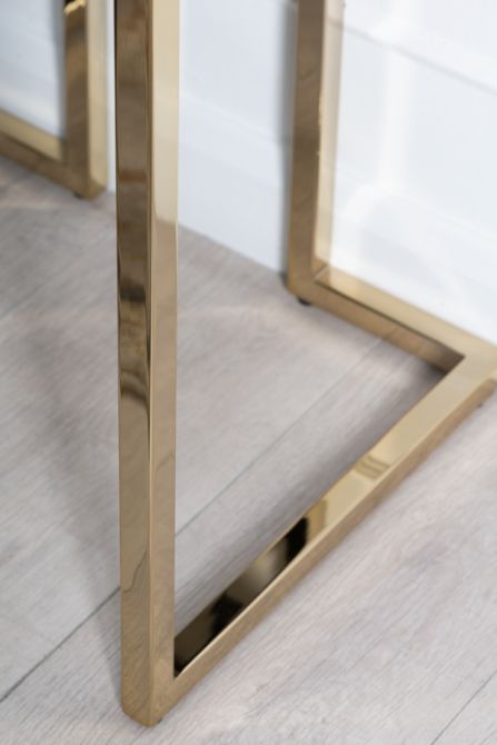 Lorenzo Konsole – Schwarzes Glas-view3