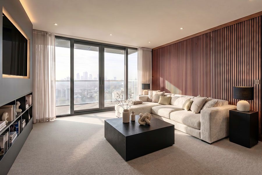 Dolce Hörnsoffa - Natural Linen - Vänster-view2