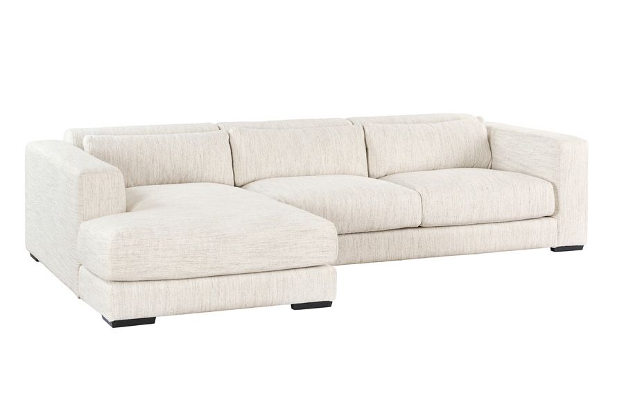 Dolce Corner Sofa Left Hand Natural Linen -view2