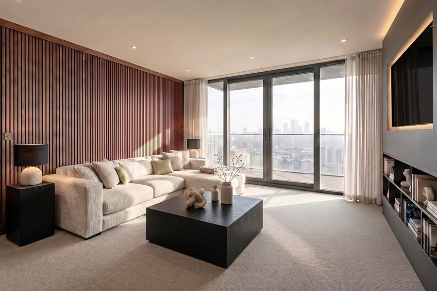 Dolce Hörnsoffa - Natural Linen - Höger-view2