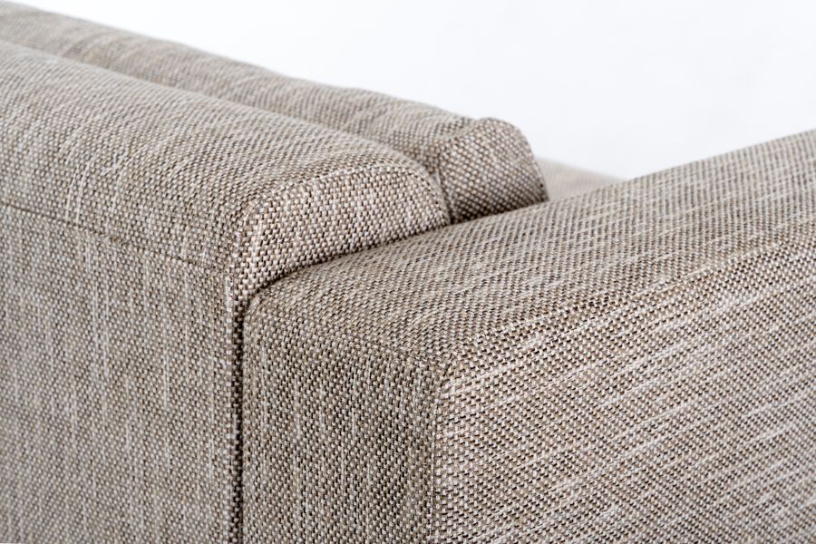 Dolce Divano con Angolo Destro - Talpa scuro - Lino-view5