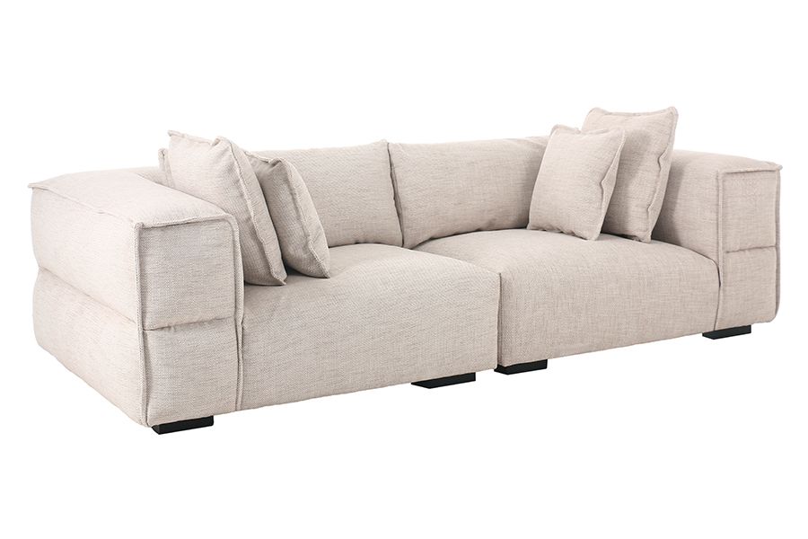 Doppio 3-Sitzer Sofa - Natürliches Poratti-view2