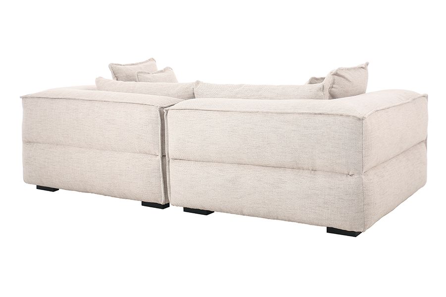 Doppio 3-Sitzer Sofa - Natürliches Poratti-view5