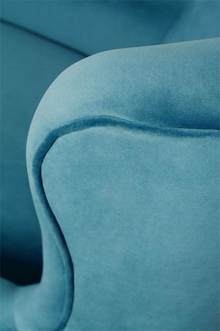 DORCHESTER gepolsterter Lounge-Sessel Aegean blue - Bild #0