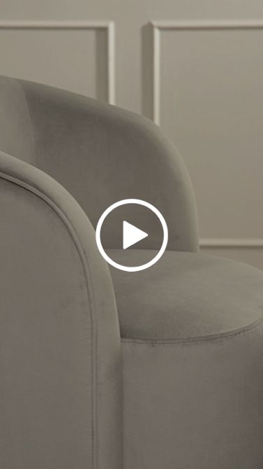 West End Draaibare Eetkamerstoel Duif Grijs - Messing Onderstel-view6