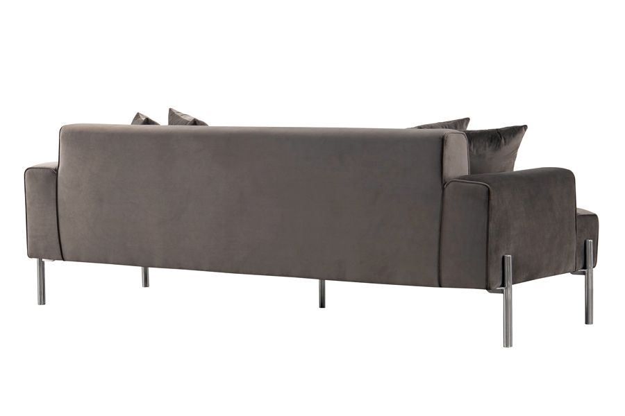 Duke 3-Sitzer Sofa - Karbongrau -view4