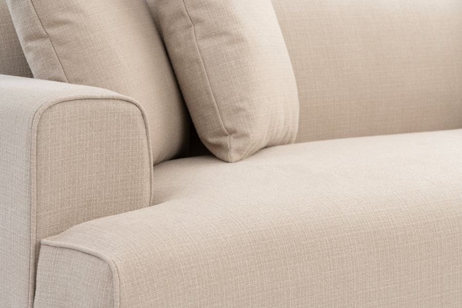 Duke Three Seat Sofa – Limestone-view7