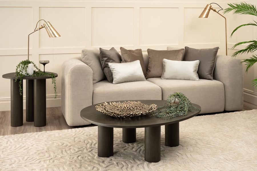 Dune Sofá de 2 plazas - Pergamino-view2