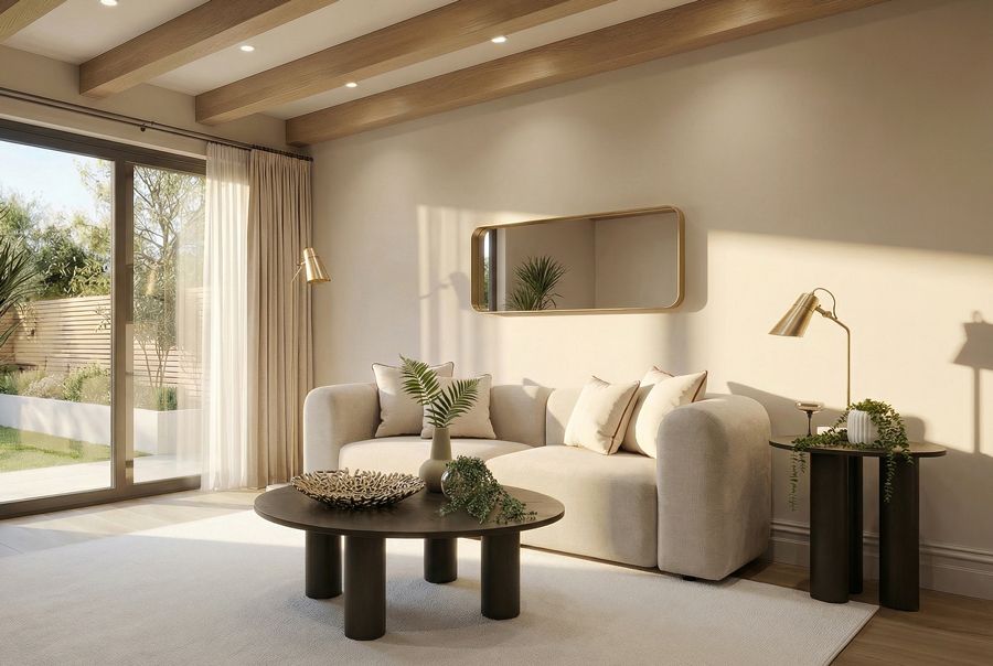 Dune 2-sitssoffa – Pergament-view2