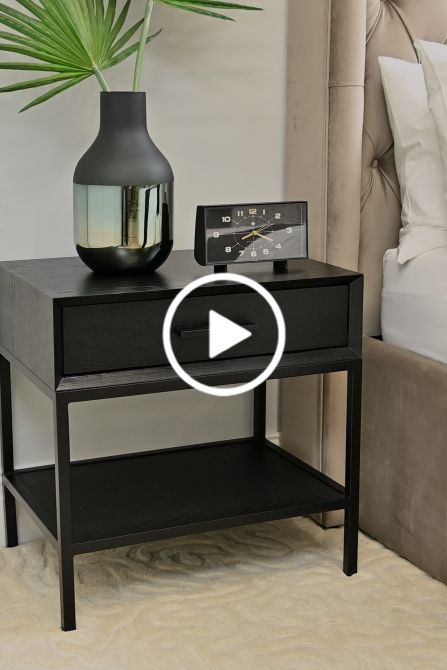 Duo Table de chevet - Noir-view3