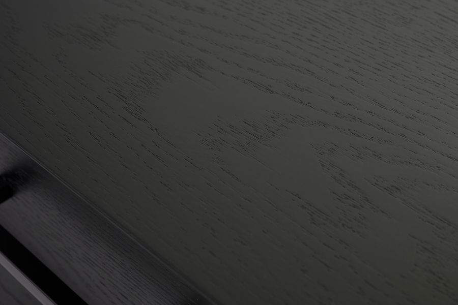 Duo Bureau/Kaptafel/Console Zwart-view3