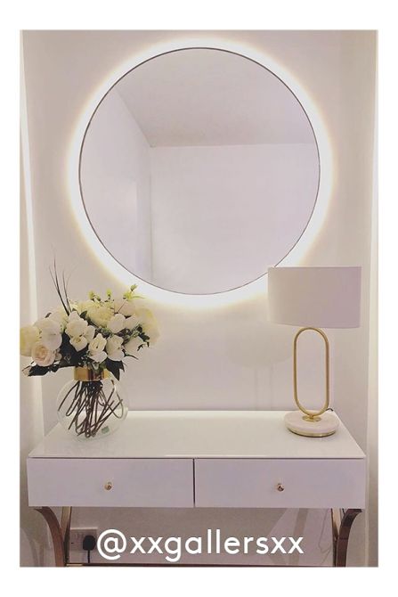 Eclipse  Spegel med Belysning - Krom-view6