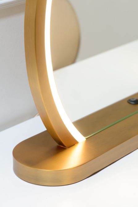 Elara Miroir en laiton-view3