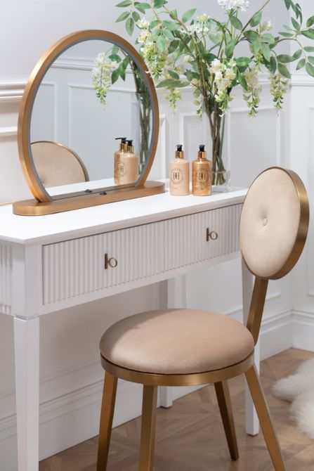 Elara Miroir en laiton-view2