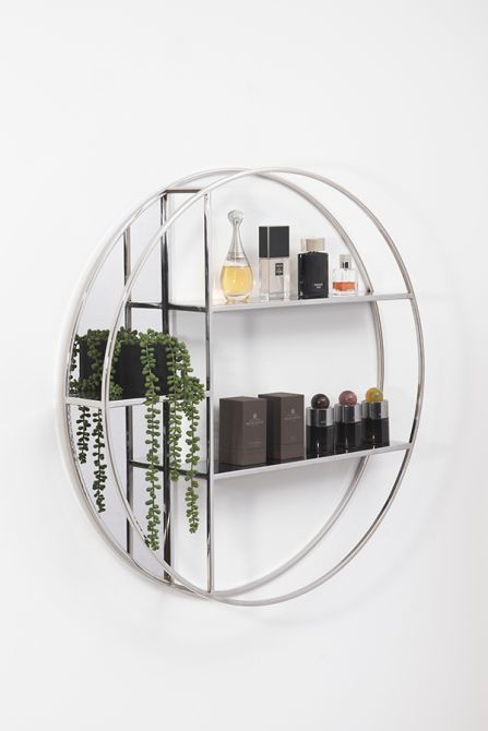 Elise Mirrored Wall Shelf  - Image #0