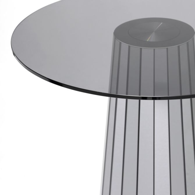 Emmeline Table de Bar Miroir fumé-view3