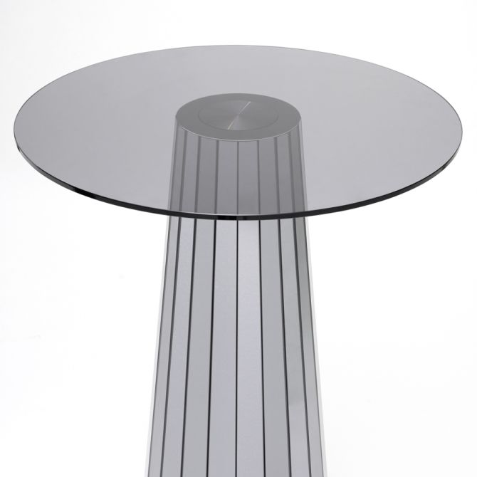 Emmeline Table de Bar Miroir fumé-view4