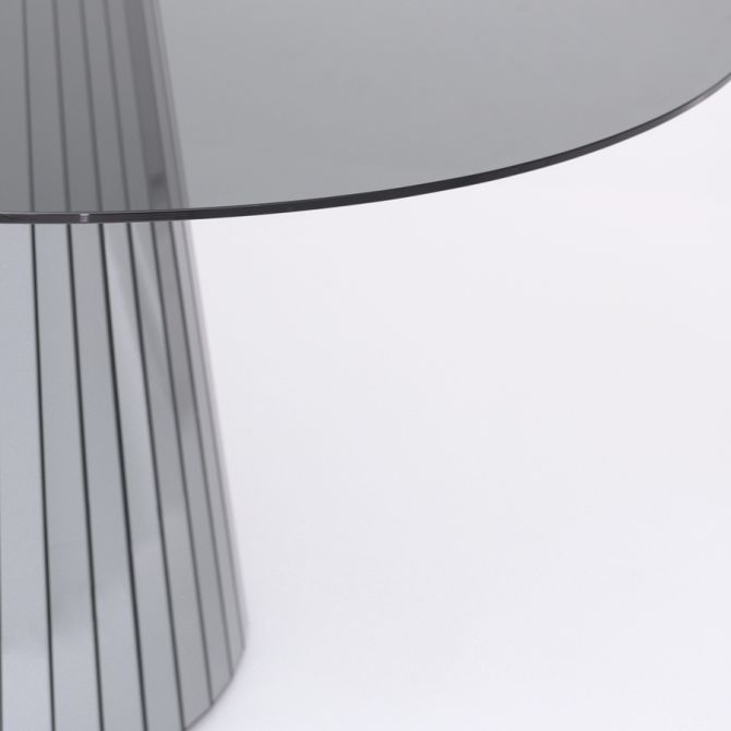 Emmeline Smoked Mirror Dining Table-view4