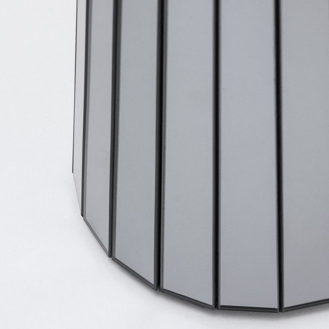 Emmeline Sidobord i Spegelglas - Rökgrå-view4