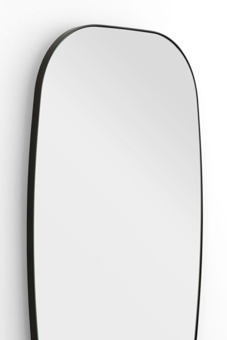 Emmerson Wall Mirror - Matt Black -view3