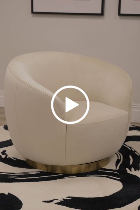 Equinox Poltroncina - Gesso - Ottone spazzolato-view8