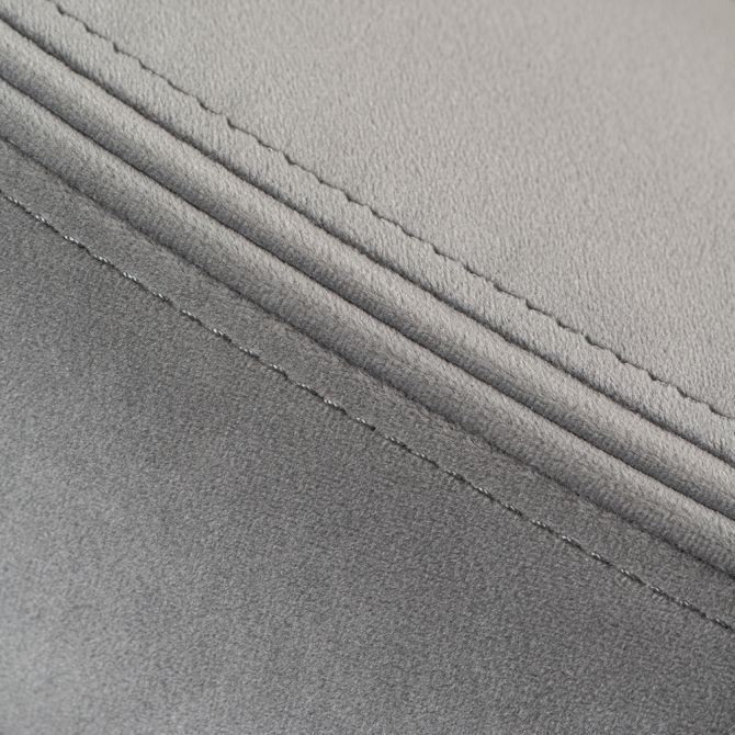 Equinox 6-Sitzer Sofa - Taubengrau  - Basis Chrom-view6