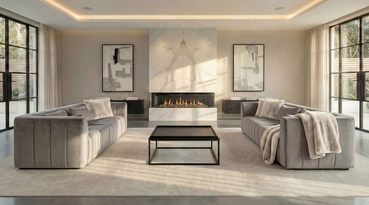 Essen 3-zitsbank Duif Grijs-view2