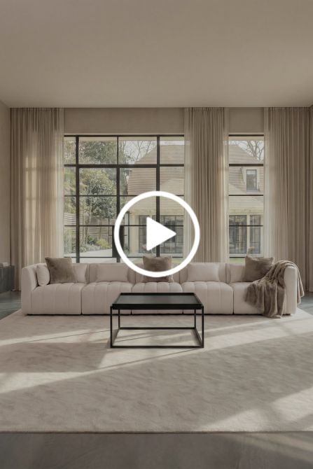 Essen Canapé cinq places – Ivoire Chenille-view4