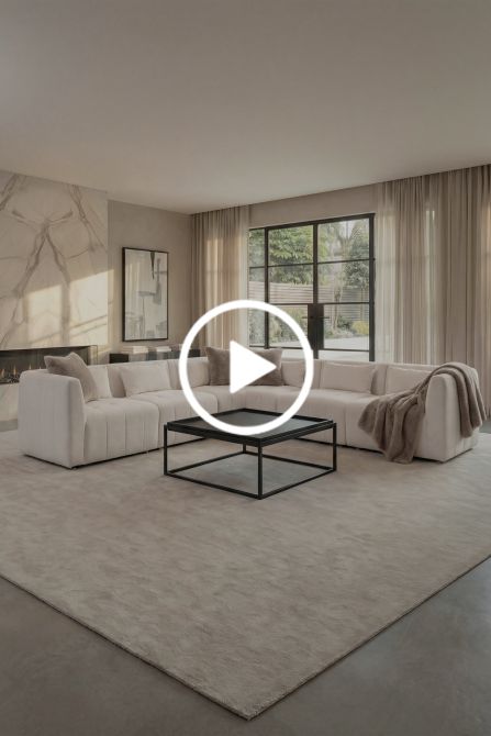 Essen Stor Hörnsoffa – Ivory Chenille-view3