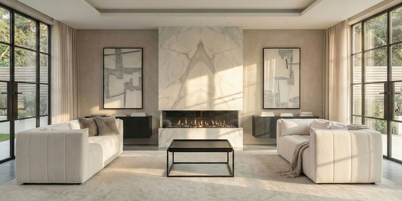 Essen Canapé cinq places – Ivoire Chenille-view2