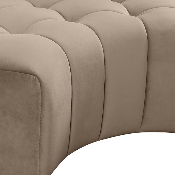 Essen Large Corner Sofa – Taupe - Image #0