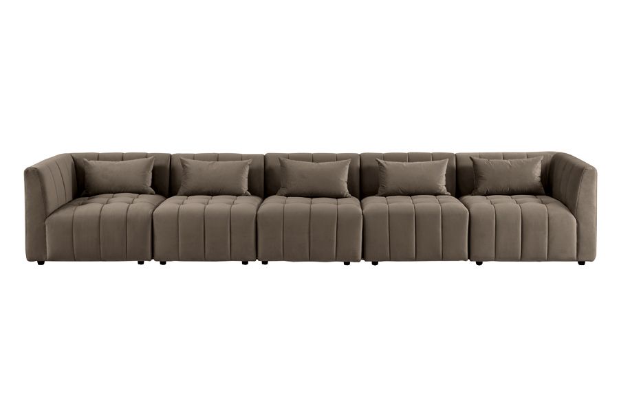 Essen Five Seat Sofa – Carbon - Image #0