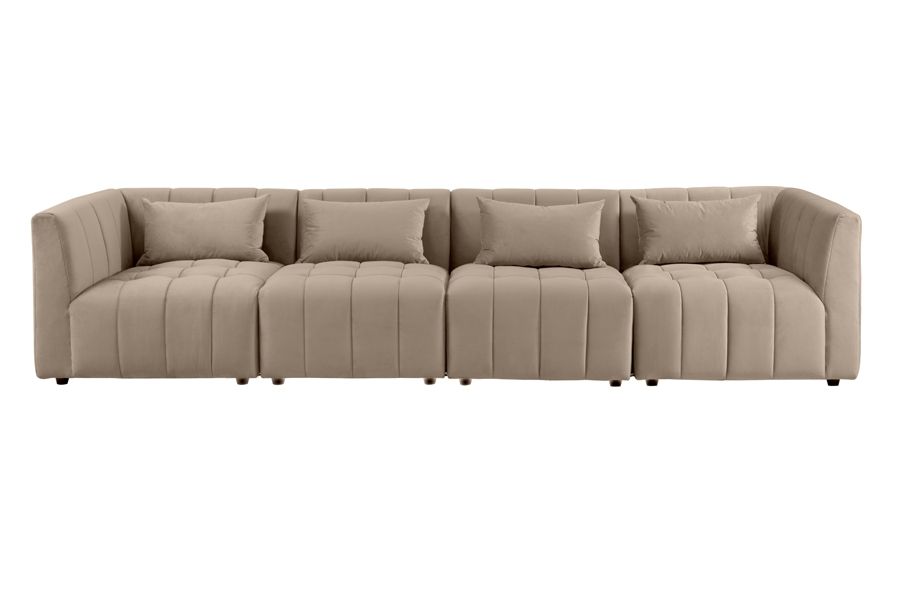 Essen Four Seat Sofa – Taupe - Image #0
